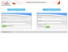 Tablet Screenshot of mail.wbi.co.in
